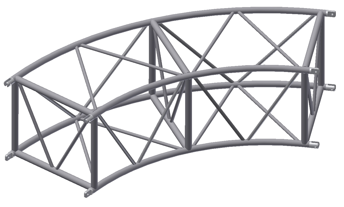 D type curve truss